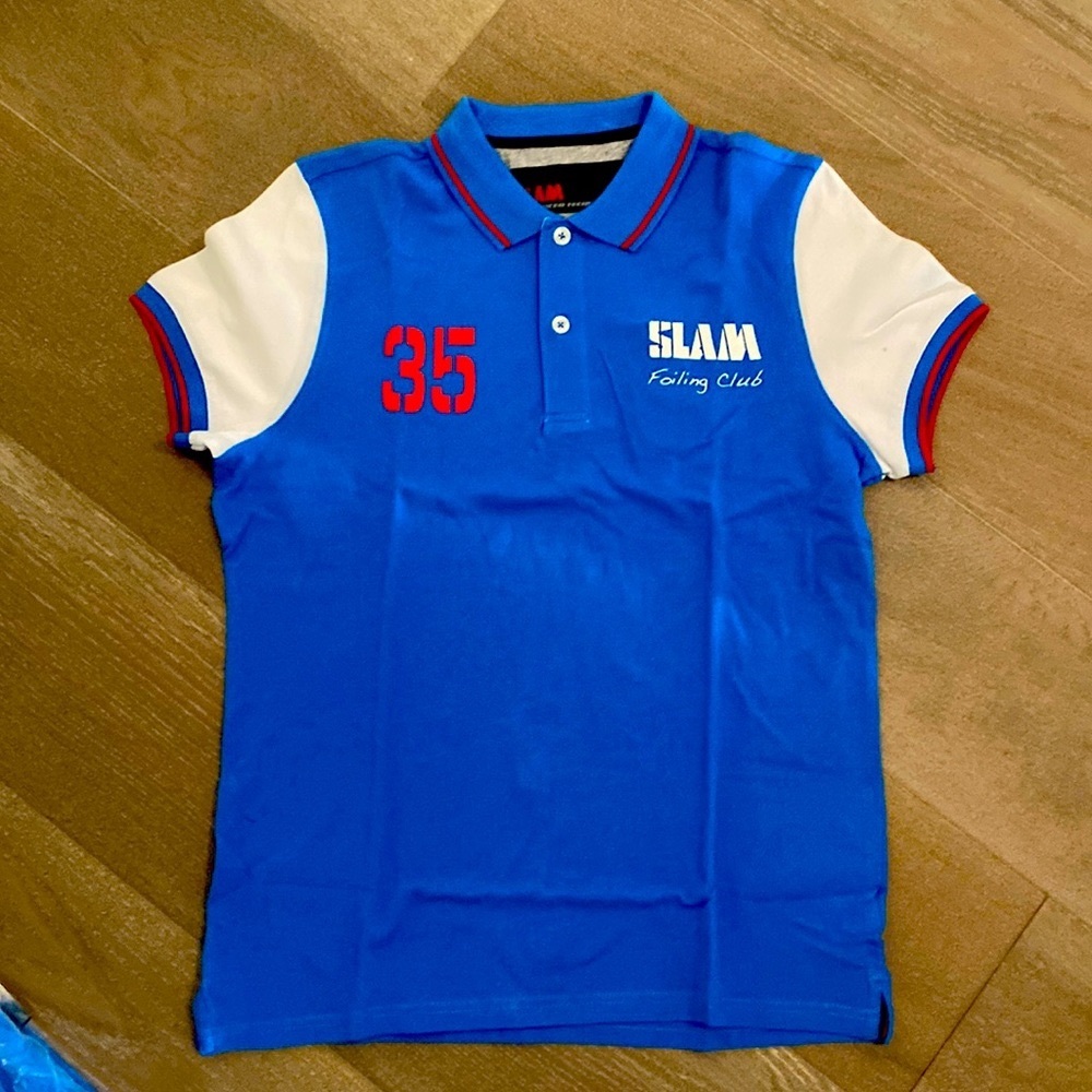 Polo men - short sleeve - new with tags- made in Italy